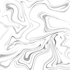 Abstract Marble Texture Swirling Grayscale Fluid Art