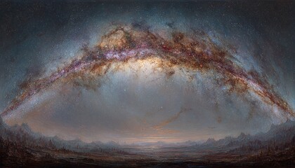 ARCO COSMICO DI ALPHA CENTAURI: IMMAGINE HDR AD ALTA RISOLUZIONE