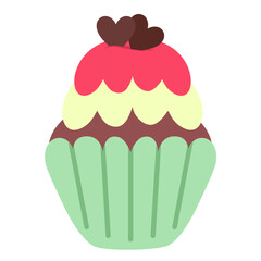 cupcake  cute illustration doodle
