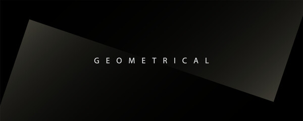 Luxury dark background design for website, poster, brand identity, brochure, presentation template etc. with futuristic geometric shapes. EPS 10