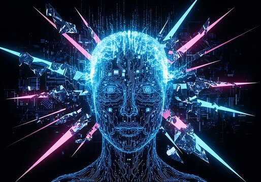 Person typing on laptop with smartphone and digital network - Powered by Adobe