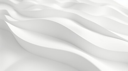 Obraz premium abstract white curve minimalist background