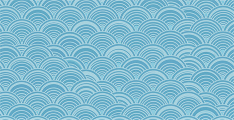 Blue textured wave pattern background