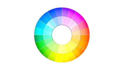 Colorful circular color wheel (1)