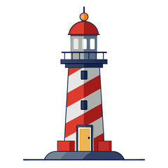 lighthouse vector illustration 