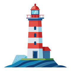 lighthouse vector illustration 