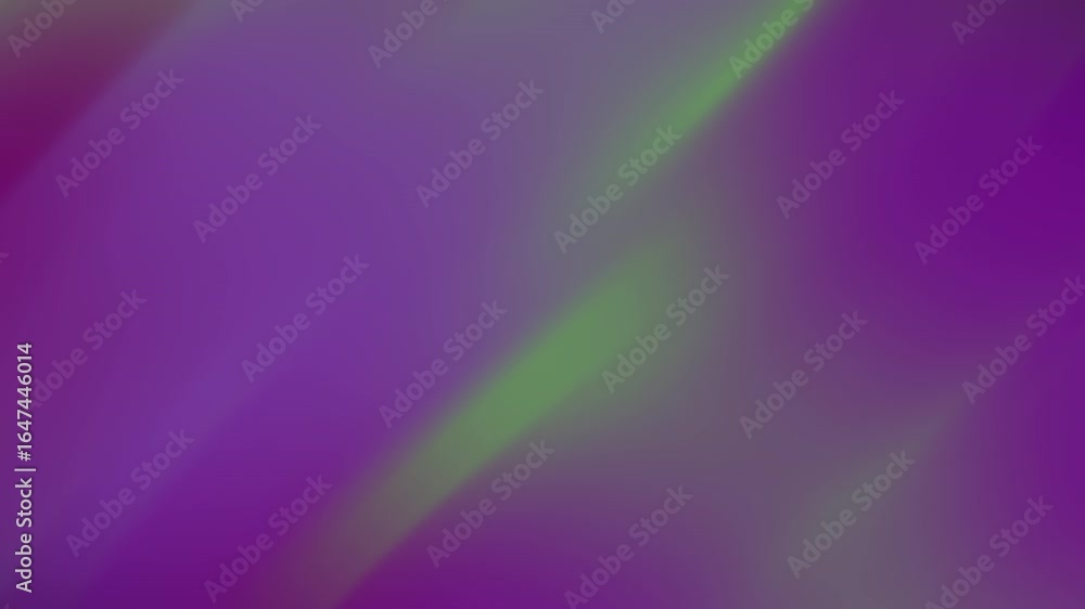 Poster dynamic abstract purple and green blended motion graphics for visual effects