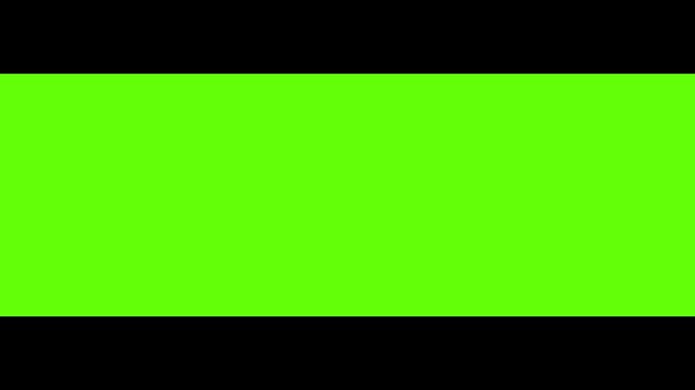Opening gates on green screen