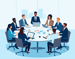 business team meeting