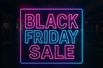 Get ready for massive savings with our vibrant Black Friday sale neon sign!