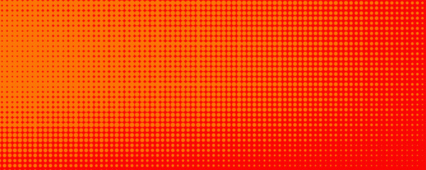 Dots halftone orange color pattern gradient texture with technology digital background. Dots pop art comics with summer background.