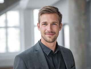 Fototapeta premium Danish Winter Sports Professional Corporate Style