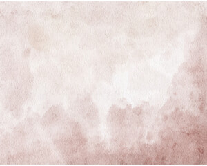 Abstract brown watercolor stain for background. Watercolor texture artistic used as being an element in the decorative design of header background, card, cover, template, or banner.