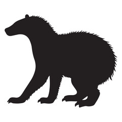 Jungle Animal Silhouette Clipart Mongoose Graphic Design