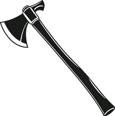 axe isolated on white background