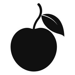 vector illustration of an apple