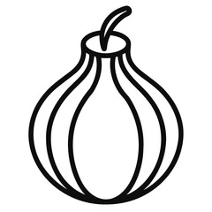onion vector illustration