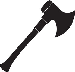 axe isolated on white