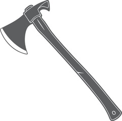axe isolated on white background