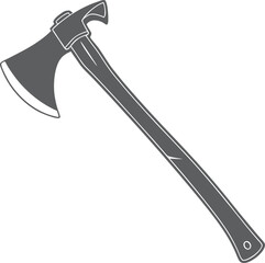 axe isolated on white background