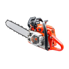 Fototapeta premium Chainsaw Power Tool Isolated