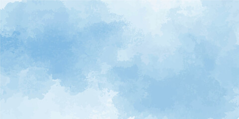 Obraz premium Soft Blue Watercolor Texture – Abstract Pastel Painting for Modern Design Projects.