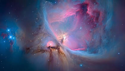 Obraz premium NEBULOSA DI ORIONE: SFONDI SPAZIALI HDR