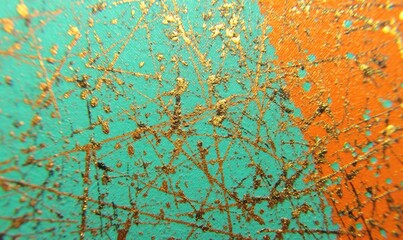 Abstract textured painting