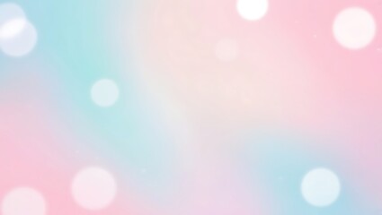 Soft pastel gradient background with subtle blurry light spots.