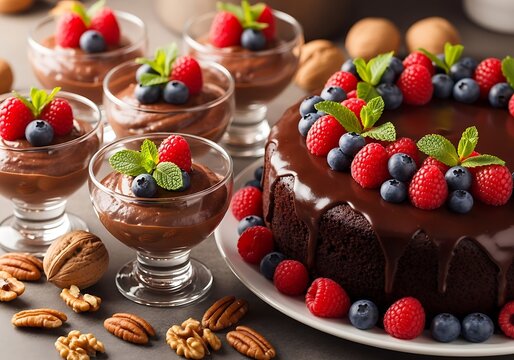 Man using laptop with glowing api interface and icons