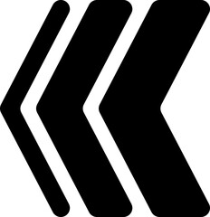 left arrow