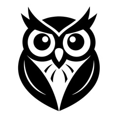 owl face vector