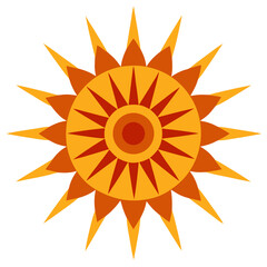 sun vector icon