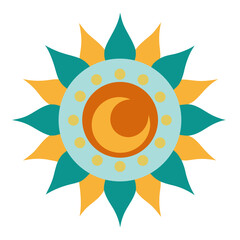 sun vector illustration