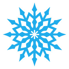 vector snowflake icon