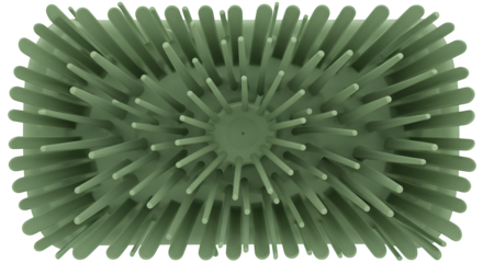 Olive Green spiked texture features soft lighting for abstract backgrounds, poster designs, and creative product staging.