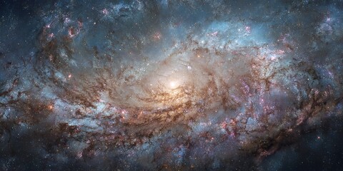 SFONDO SPAZIALE: GALASSIA TRIANGULUM AD ALTA RISOLUZIONE