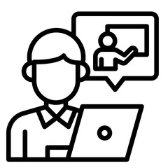 Tutoring  Icon Element For Design