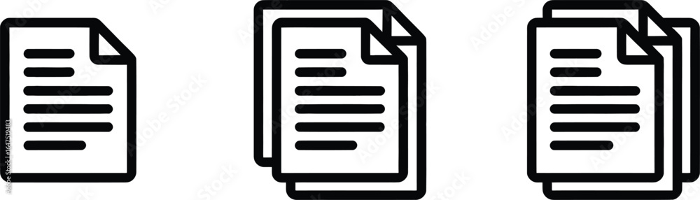 Fototapete document file paper page icon symbol sign note information data sheet record copy form text 100 char
