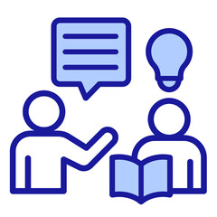 Tutoring  Icon Element For Design