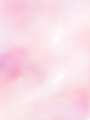 Soft Pink Abstract Watercolor Background, Gentle Dreamy Blurry Texture, Pastel Sky Art, ai