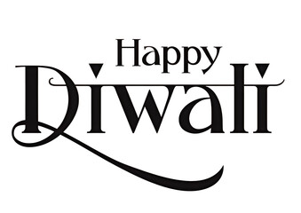 Happy Diwali text png 