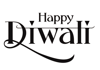 Happy Diwali text png 