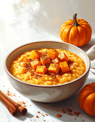 Pumpkin oatmeal