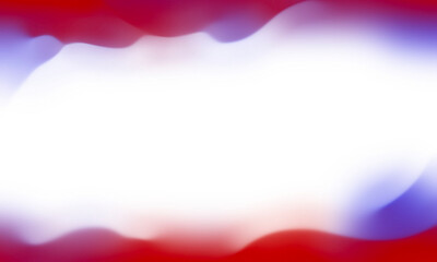 Abstract Color Wave Gradient with Red and Blue Glitch Effect