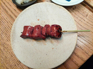 Delicious skewers at the BBQ restaurant 2