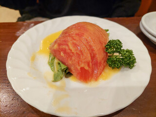 Stewed Tomatoes at Ox Tongue Shop