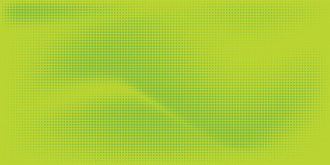 Dots halftone green color pattern gradient texture with technology digital background. Dots pop art comics with nature graphic design EPS 10