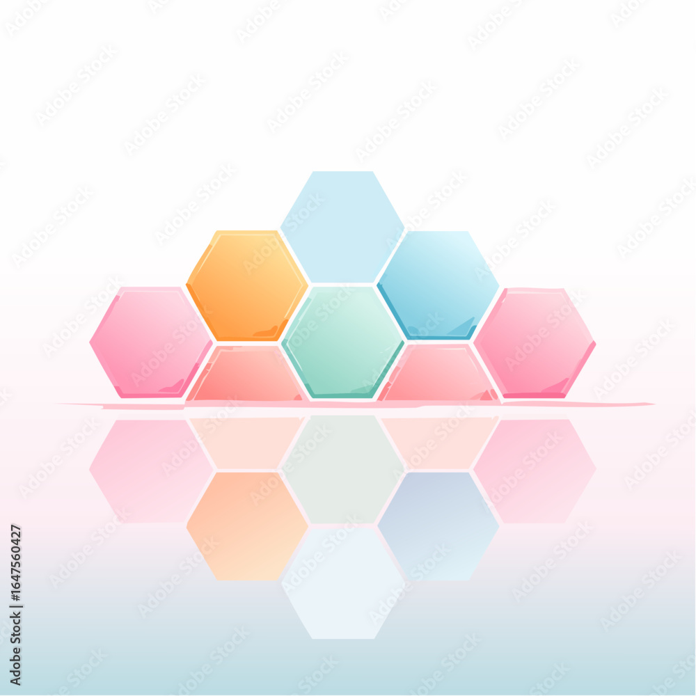 Poster a colorful design with a colorful design on the bottom 2