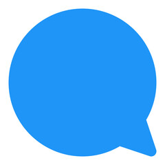 Speech Bubble Social Media Icon